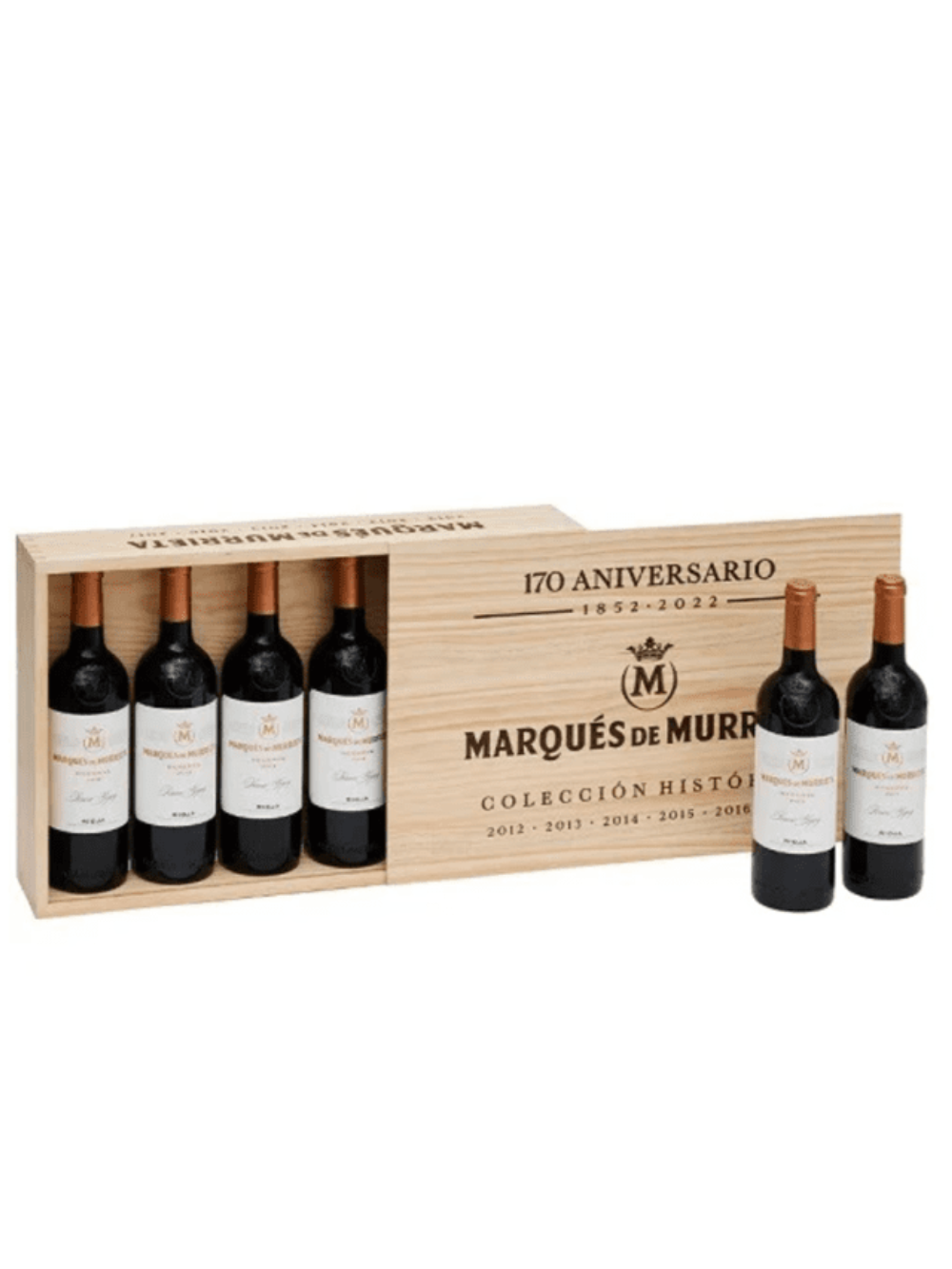 Caixa Vertical Marqués de Murrieta Reserva (safras 2012 a 2017)