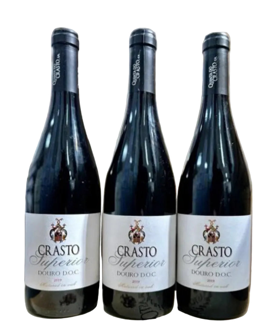 Kit 3 Crasto Superior 2022 750 Ml – 3 garrafa - Caixa de Madeira