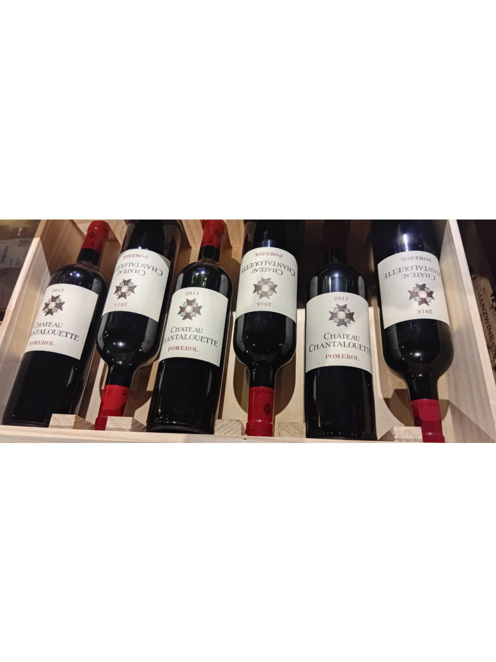 Kit Vertical Chateau Chantalouette Pomerol 2013 a 2018 750ML
