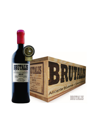 Brutalis Vinho Tinto Português - Caixa indiv. madeira