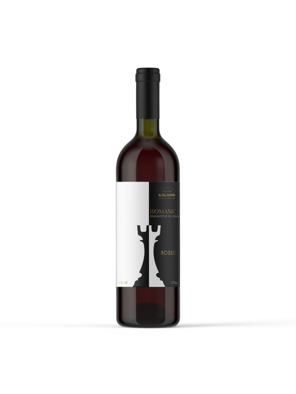 Torre Romanica Rosso Botega Ettore Galasso Tinto - Caixa com 6