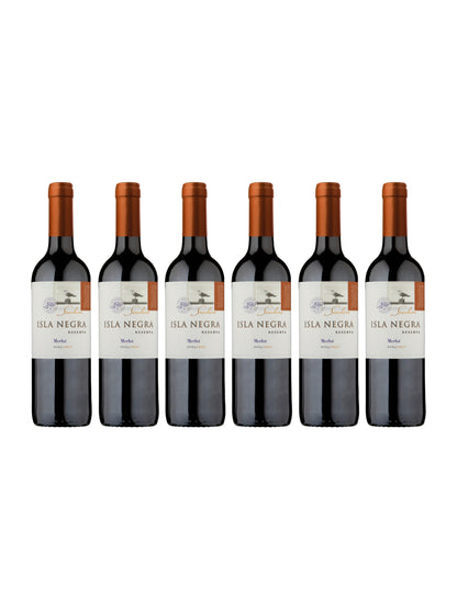 Isla Negra Vinho Reserva Merlot Tinto - Caixa com 6