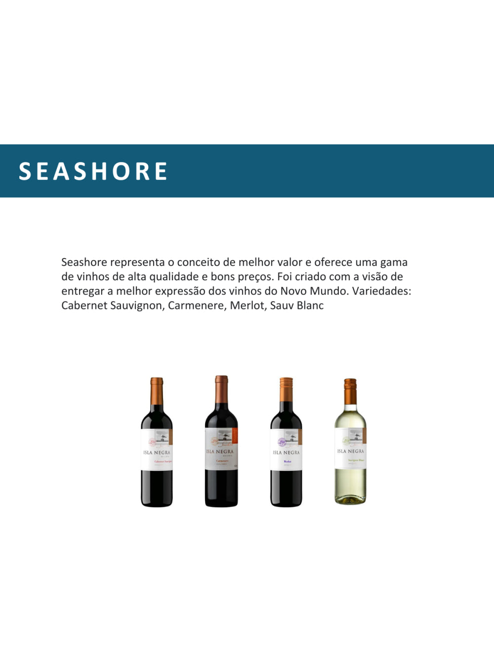 Isla Negra Vinho Reserva Merlot Tinto - Caixa com 6