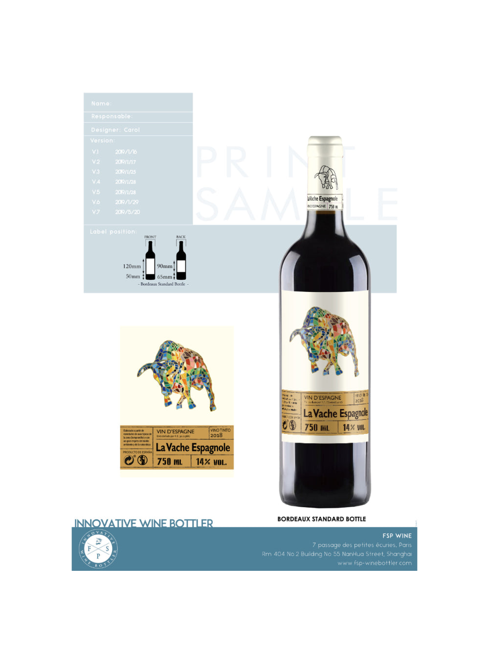 La Vache Espagnole Vinho Tinto