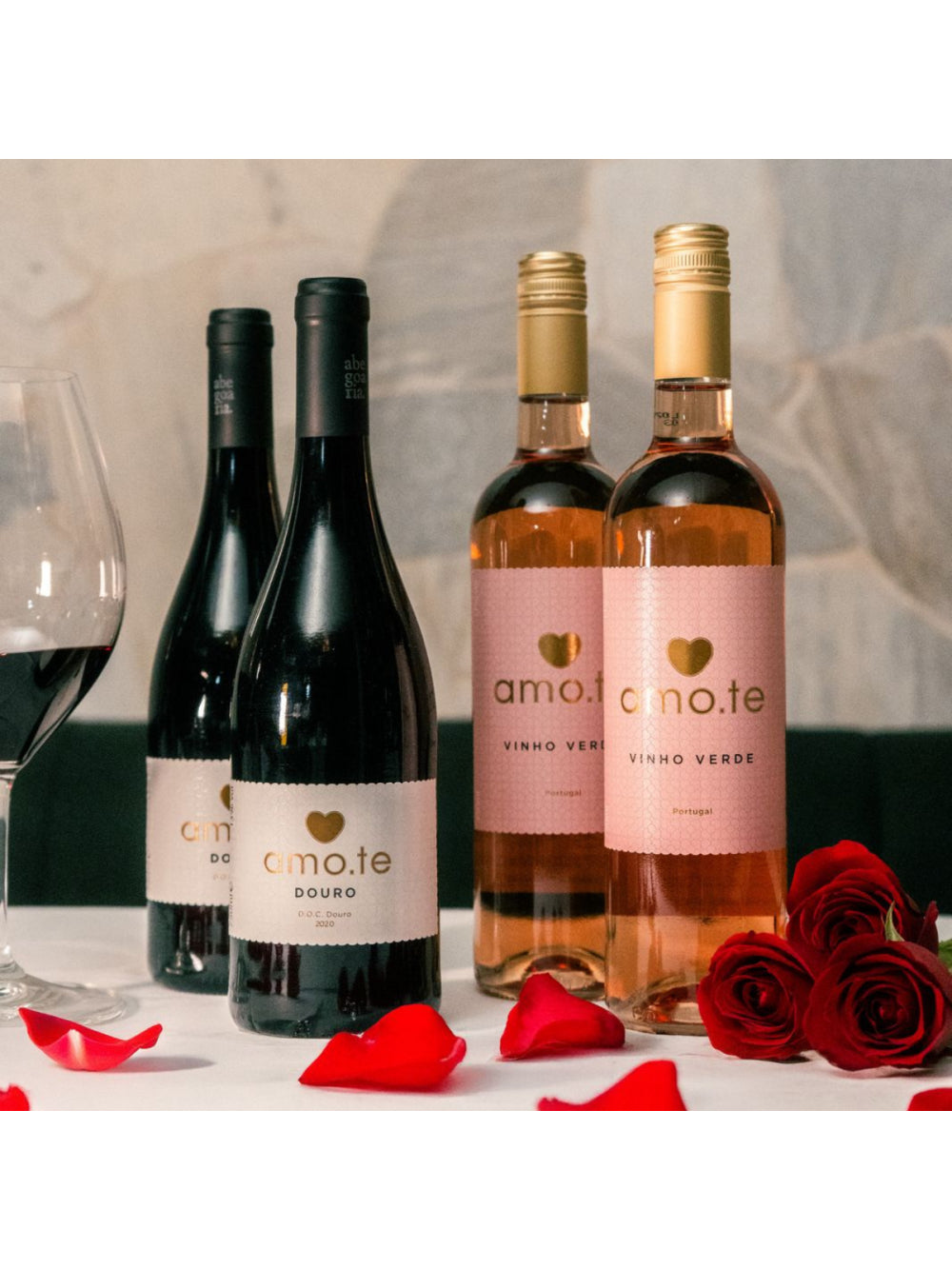 Amo.te Vinho Verde Rosé - Caixa com 6