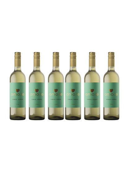 Amo.te Vinho Verde Branco - Caixa com 6