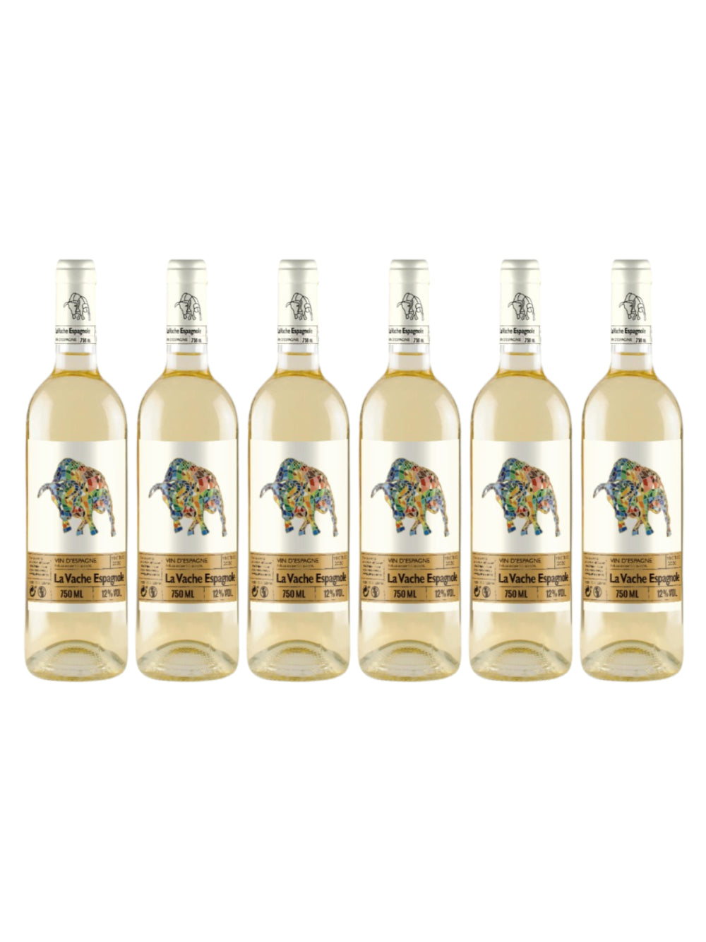 La Vache Espagnole Vinho Branco - Caixa com 6