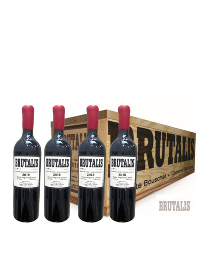Brutalis Vinho Tinto Português - Caixa 4x750ml