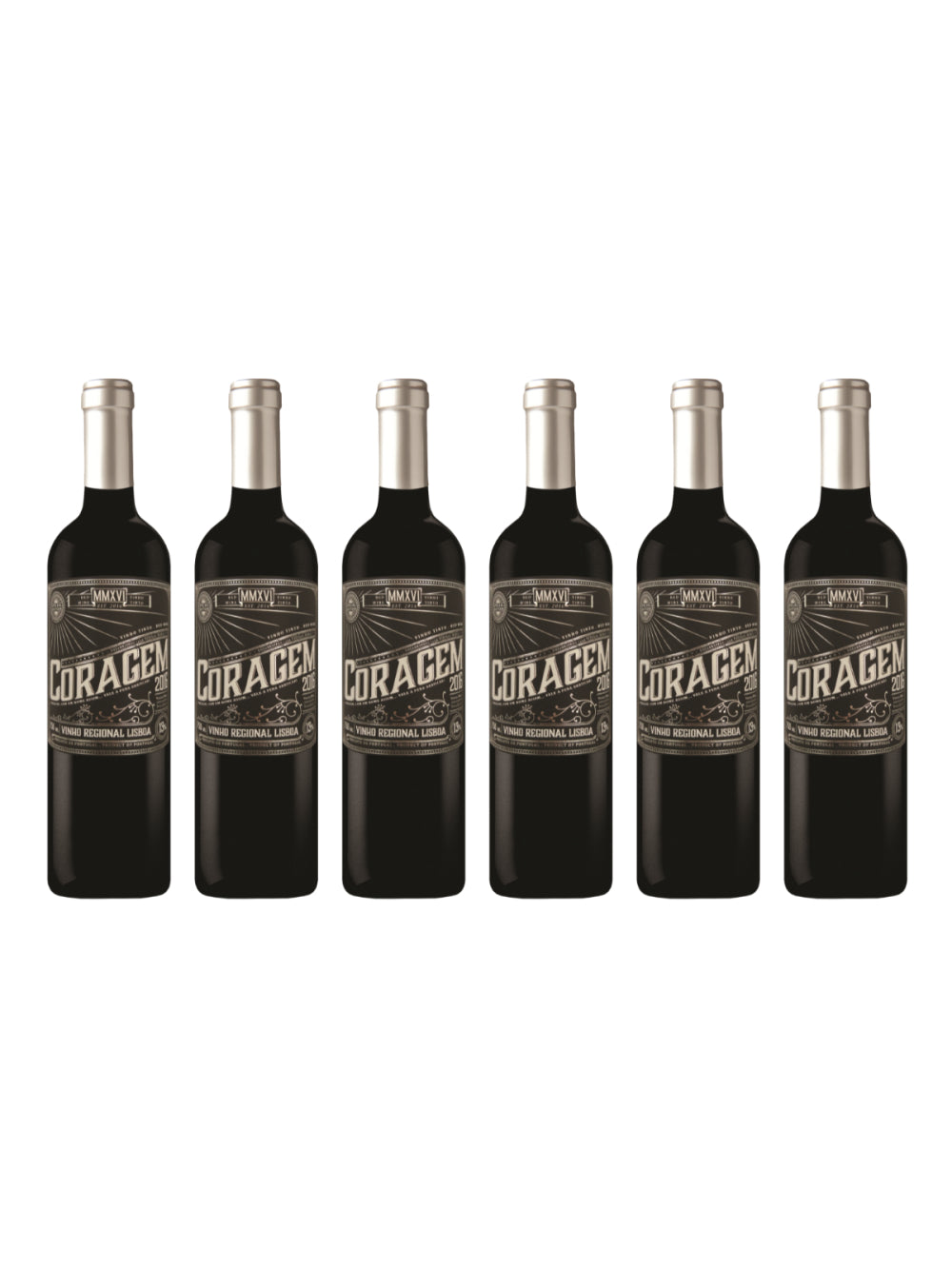 Coragem Regional Lisboa Tinto - Caixa com 6