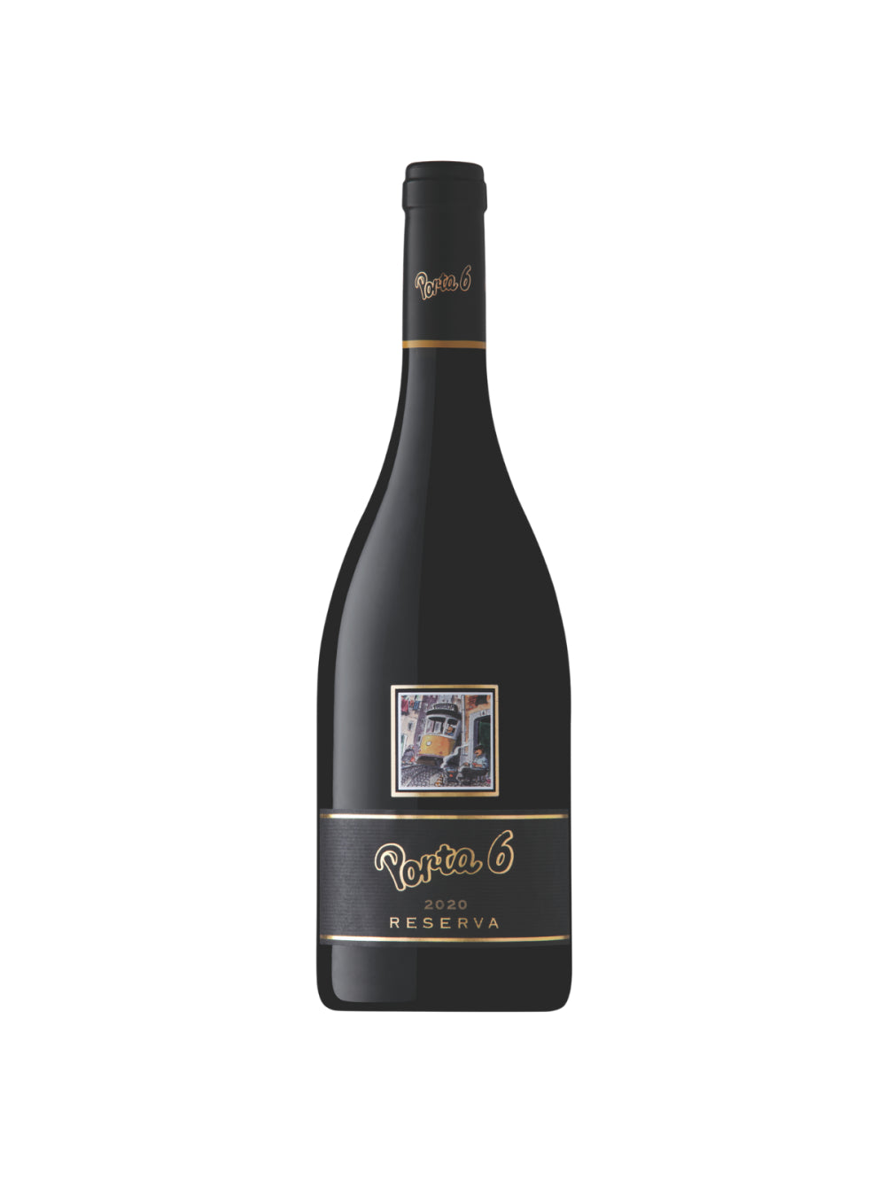Porta 6 Reserva Vinho Tinto Português - Caixa com 6