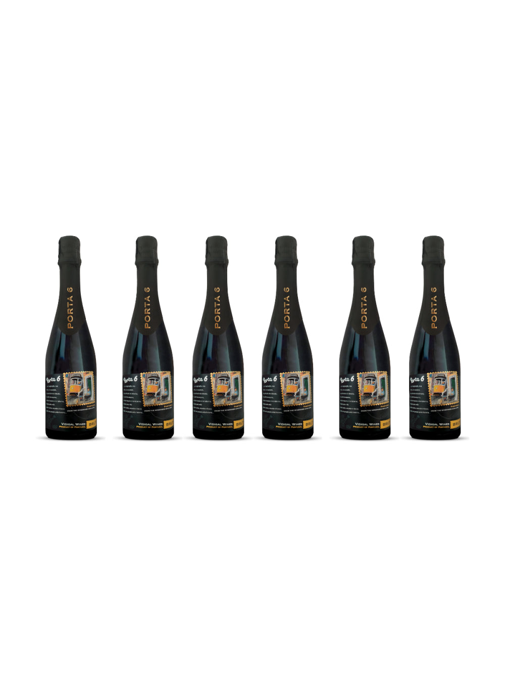 Porta 6 Espumante Brut Branco - Caixa com 6