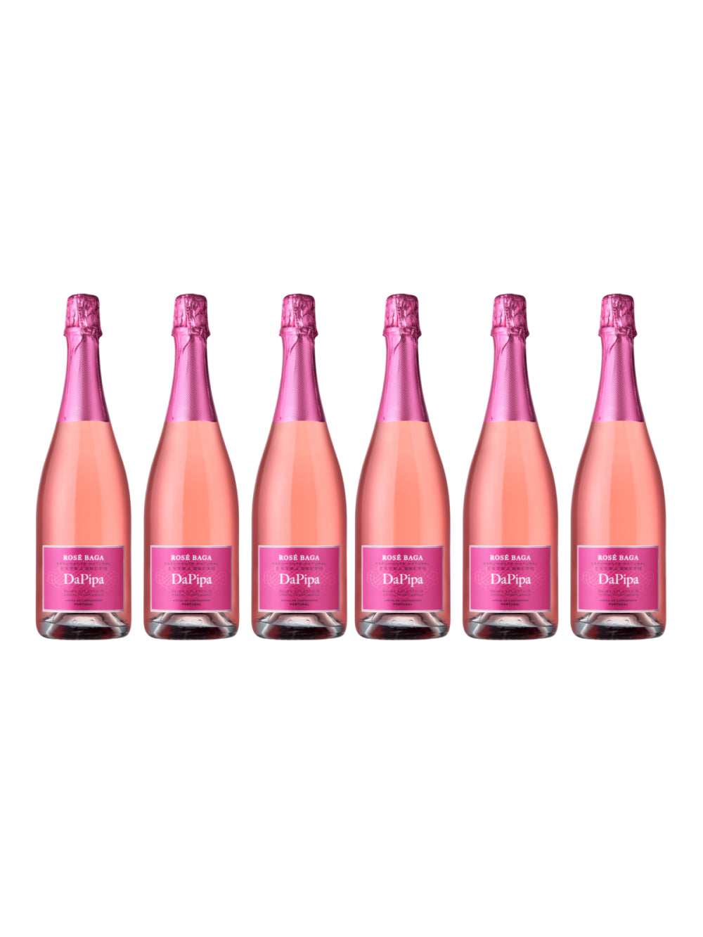 DaPipa Espumante Rosé Brut Caixa Caixa com 6