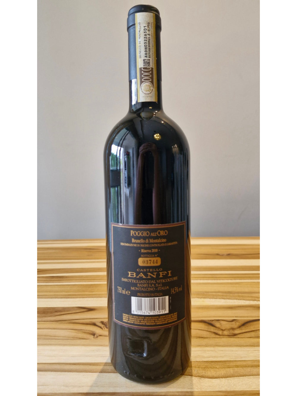 Castello Banfi Poggio all'Oro Brunello di Montalcino Riserva 2010