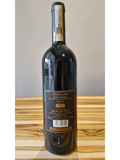 Castello Banfi Poggio all'Oro Brunello di Montalcino Riserva 2010