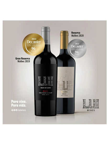VINHO LUI ÚMILE RESERVA MALBEC 750 ML