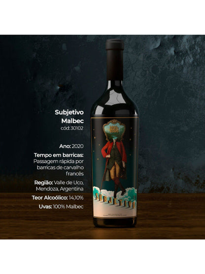 VINHO SUBJETIVO MALBEC 750ML