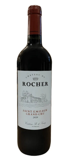 Vinho Tinto Frances Château Du Rocher Saint-Émilion Grand Cru 2020