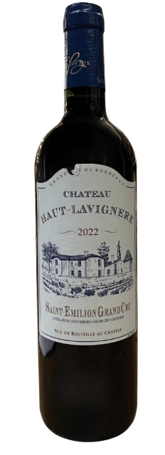 Vinho Tinto Frances Château Haut Lavignere 2020 Saint-Émilion Grand Cru