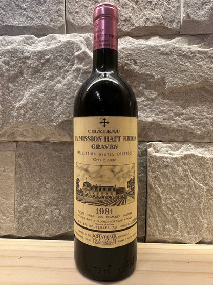 Chateau La Mission Haut-Brion 1981