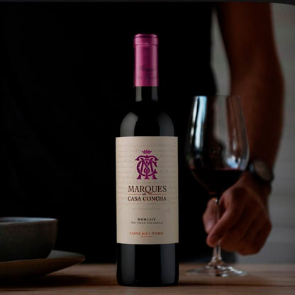 Vinho Tinto Chileno Marques De Casa Concha Merlot 750ml