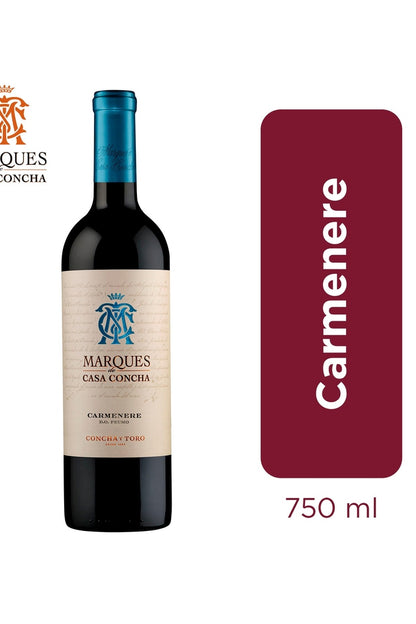 Vinho Tinto Chileno Marques De Casa Concha Carmenere 750ml