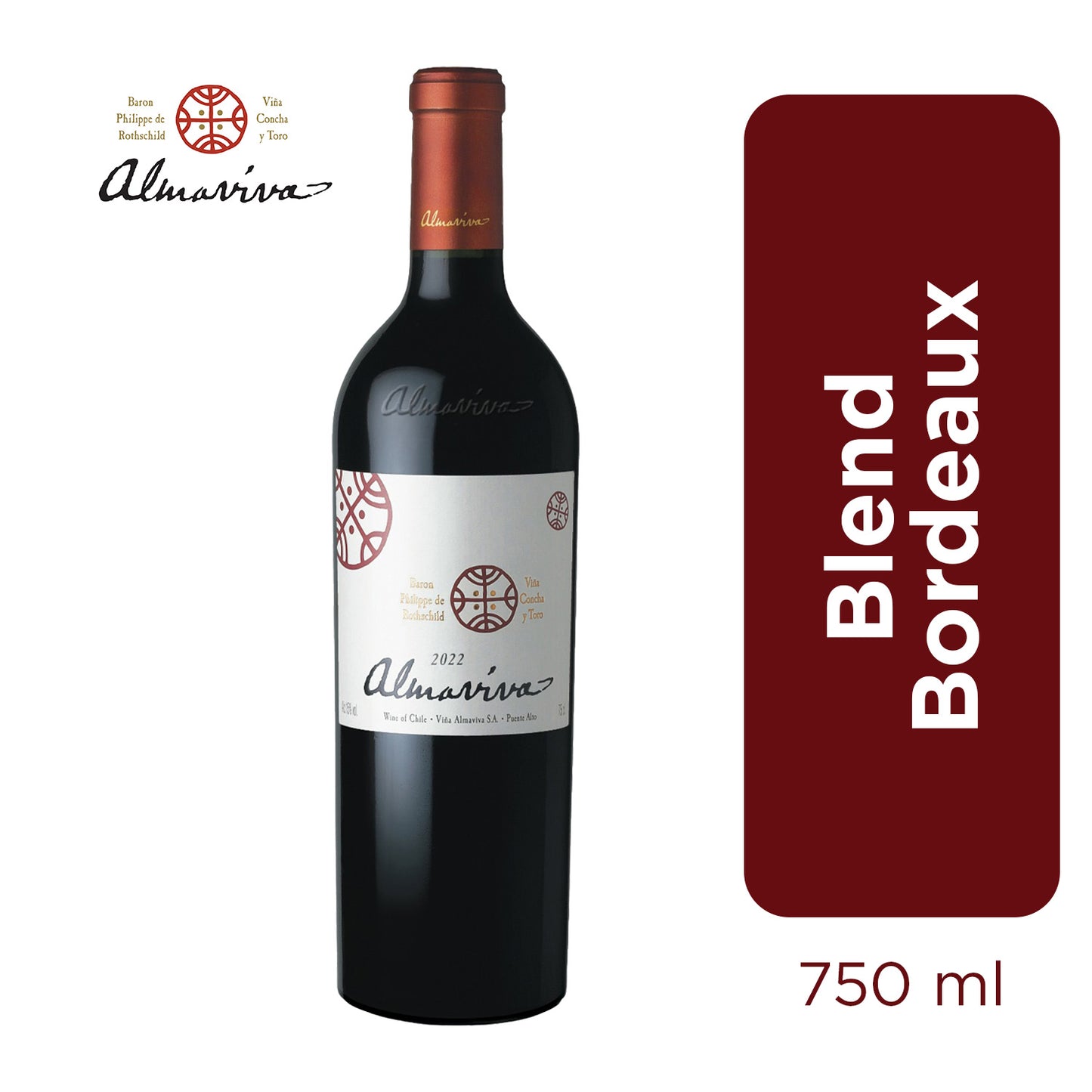 Vinho Tinto Chileno Almaviva 2022