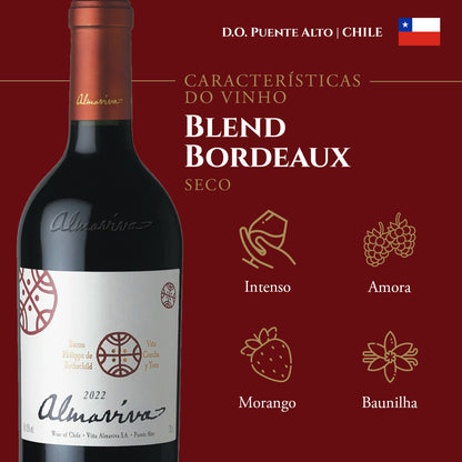 Vinho Tinto Chileno Almaviva 2022