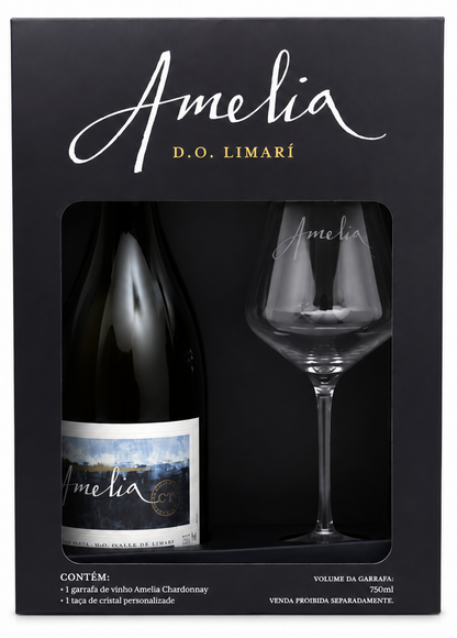 Kit Amelia Chardonnay & Taça Exclusiva