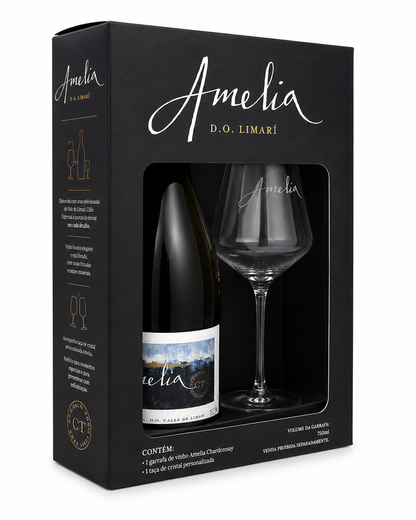 Kit Amelia Chardonnay & Taça Exclusiva