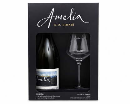 Kit Amelia Chardonnay & Taça Exclusiva