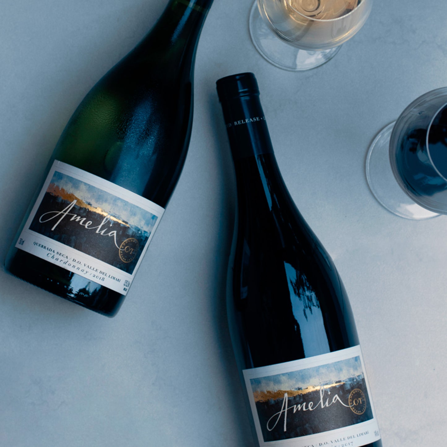 Kit Amelia Chardonnay & Taça Exclusiva