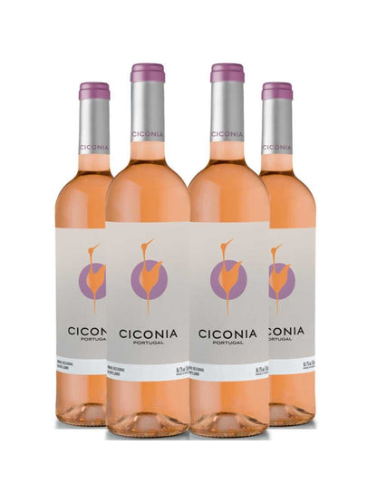 Vinho Rose Ciconia Alentejo 750ml Kit 4 Garrafas