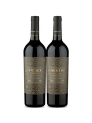 Kit 2 Garrafas Vinho Tinto Anubis Reserva Malbec 750ml
