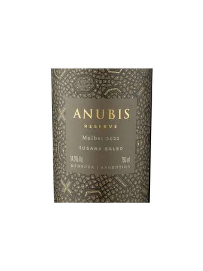 Kit 2 Garrafas Vinho Tinto Anubis Reserva Malbec 750ml