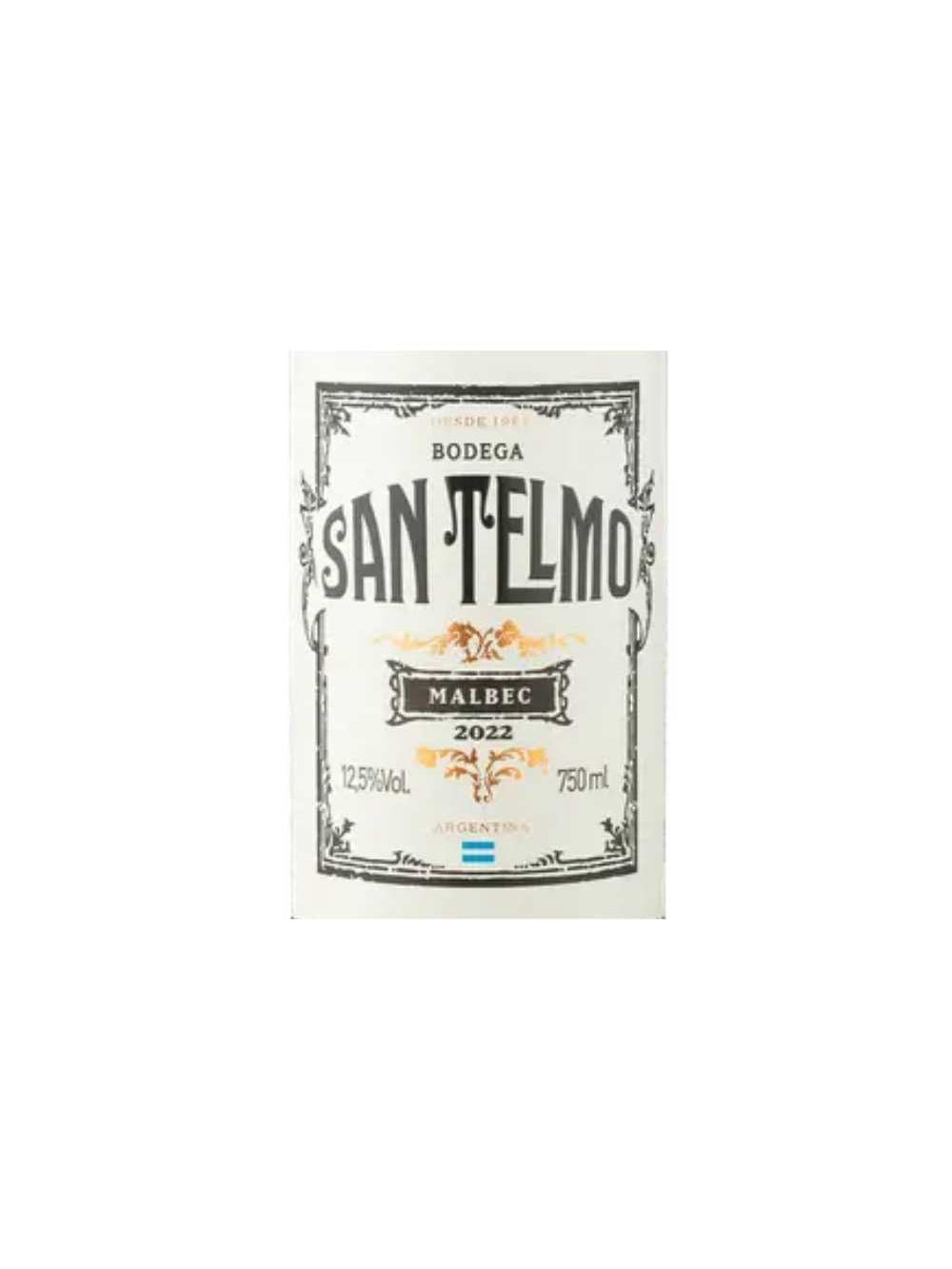 Kit 2 Garrafas Vinho Tinto San Telmo Malbec 750ml
