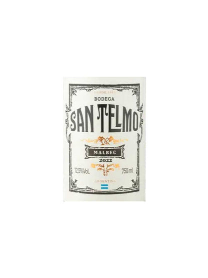 Kit 2 Garrafas Vinho Tinto San Telmo Malbec 750ml