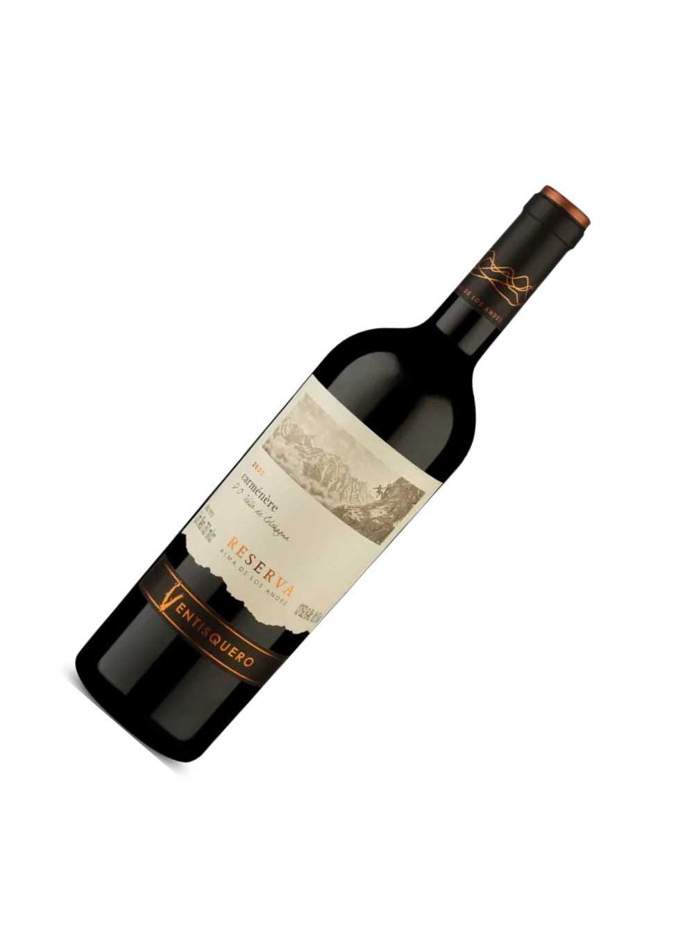 Kit 2 Garrafas Vinho Tinto Ventisquero Reserva Carmenere