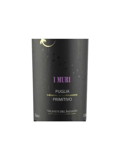 Vinho Tinto I Muri Primitivo Puglia 750ml Kit 4 Garrafas