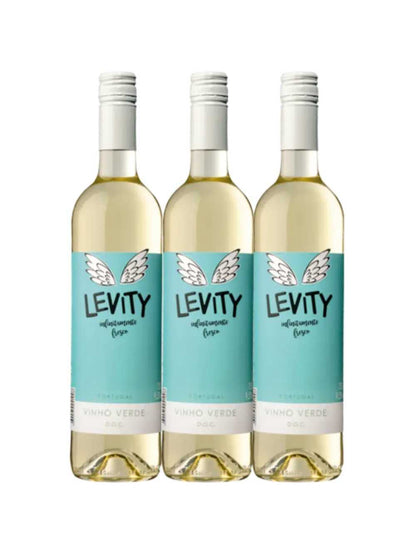 Kit 3 Garrafas Vinho Verde Levity Branco