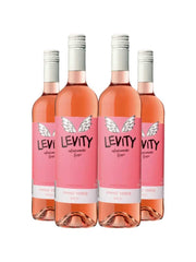 Kit 4 Garrafas Vinho Verde Levity Rose