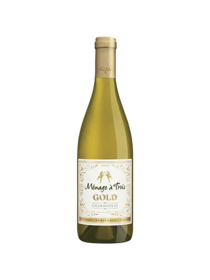 Vinho Branco Menage A Trois Gold Chardonnay 750ml