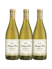 Vinho Branco Menage A Trois Gold Chardonnay 750ml (3 und)