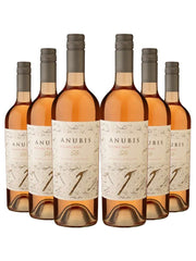 Kit 6 Garrafas Vinho Rose Anubis Malbec 750ml