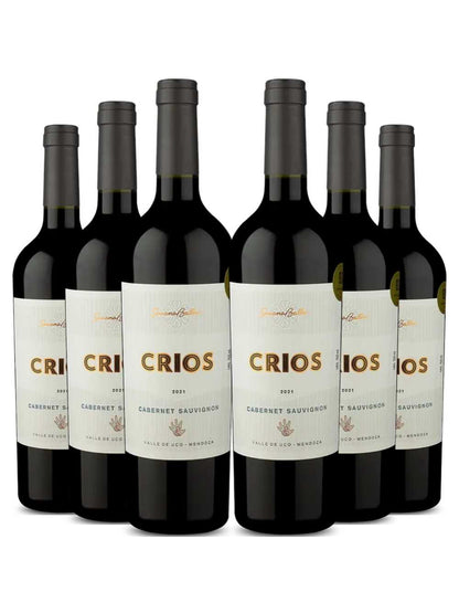 Kit 6 Garrafas Vinho Tinto Susana Balbo Crios Cabernet Sauvignon