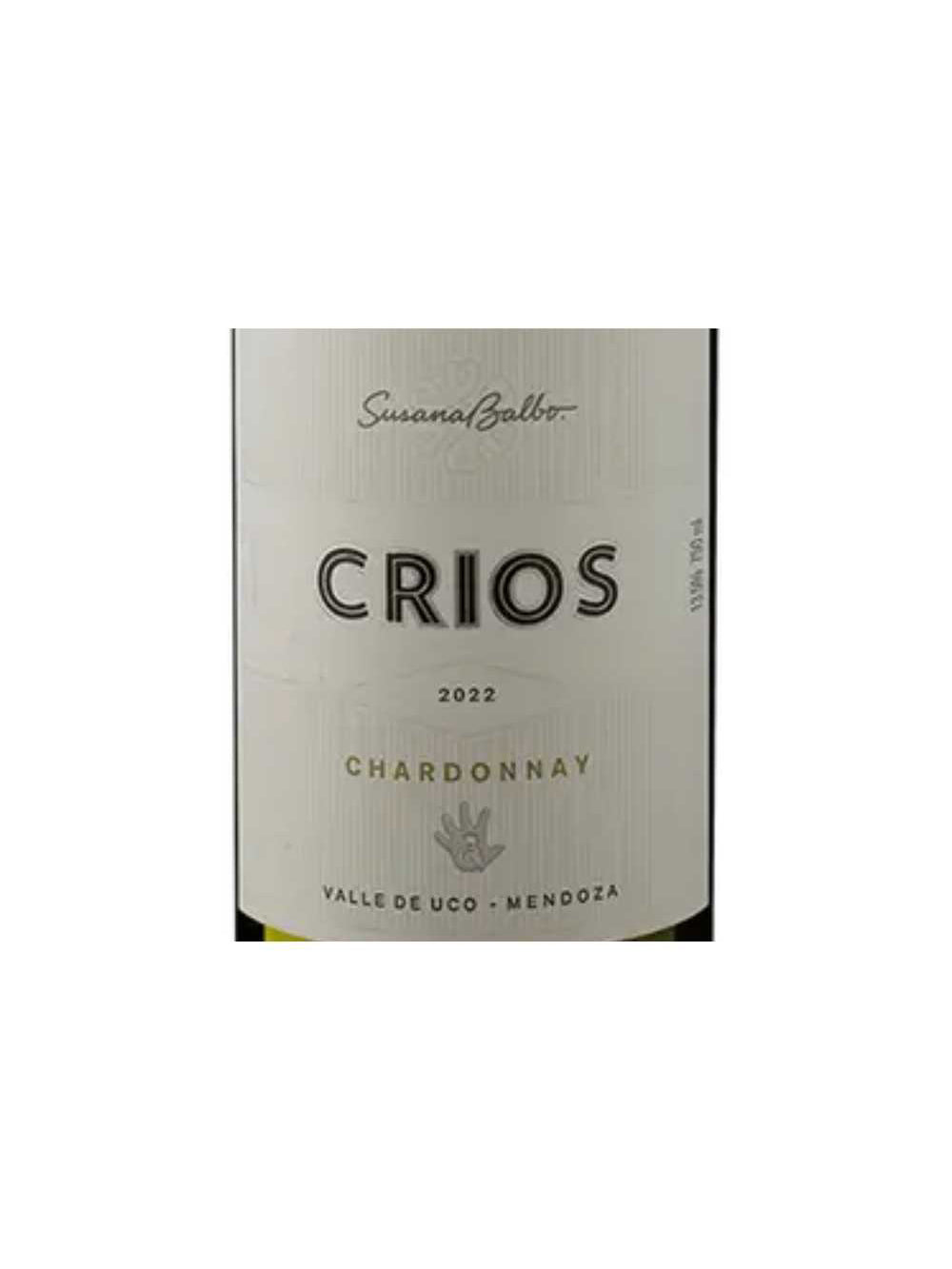 Kit 2 Garrafas Vinho Branco Susana Balbo Crios Chardonnay 750ml