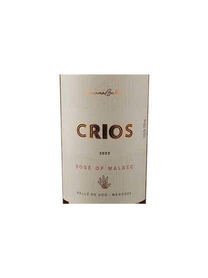 Kit 6 Garrafas Vinho Rose Susana Balbo Crios Malbec 750ml