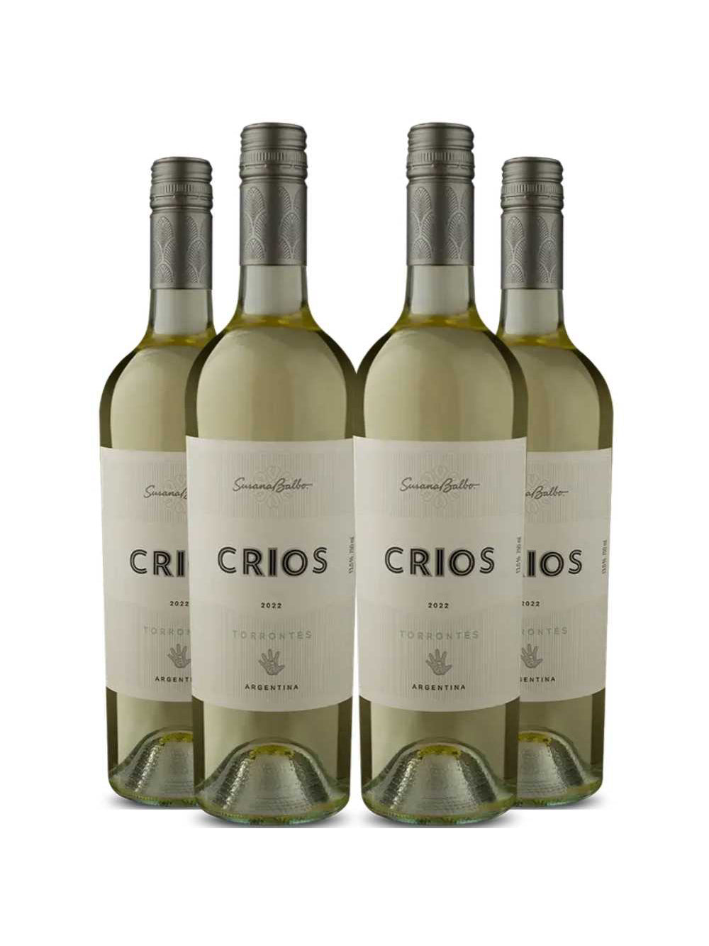 Vinho Branco Susana Balbo Crios Torrontes 750ml Kit 4 Garrafas