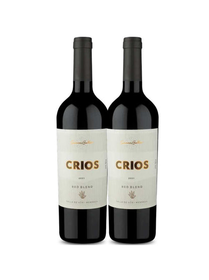 Kit 2 Garrafas Vinho Tinto Susana Balbo Crios Red Blend 750ml