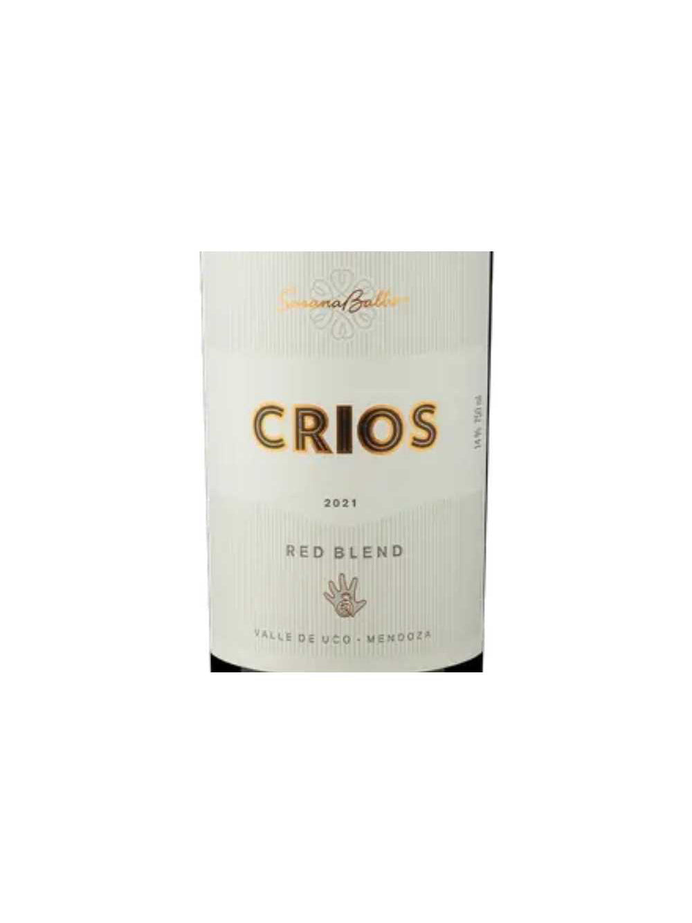 Garrafas Vinho Tinto Susana Balbo Crios Red Blend 750ml (3 und)
