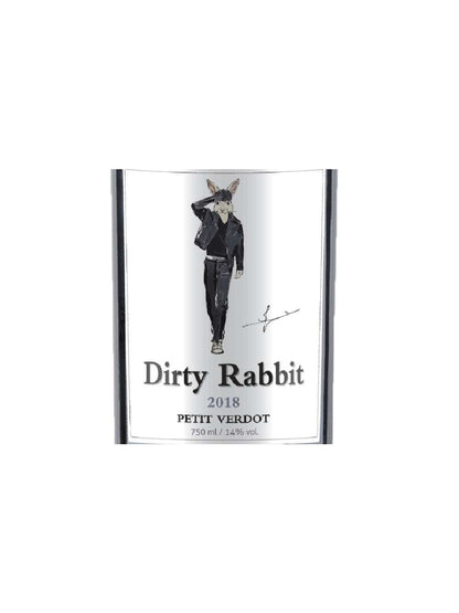 Vinho Tinto Dirty Rabbit Petit Verdot 750ml Kit 4 Garrafas